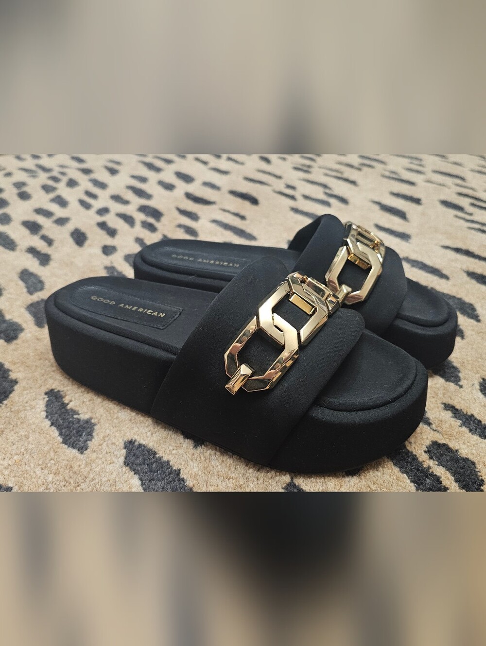 Good American Platform Sandal